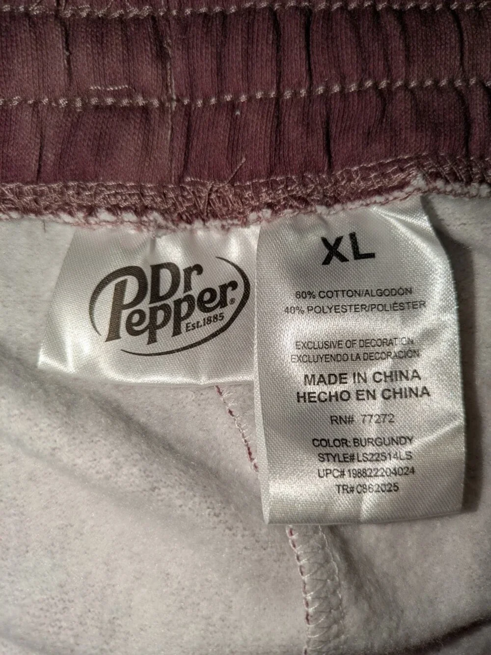 Dr. Pepper shorts